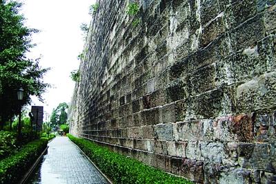 　　東水關(guān)處的城墻。資料圖片