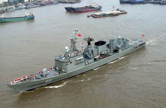 資料圖：中國為泰國建造的納萊頌恩級(jí)護(hù)衛(wèi)艦。