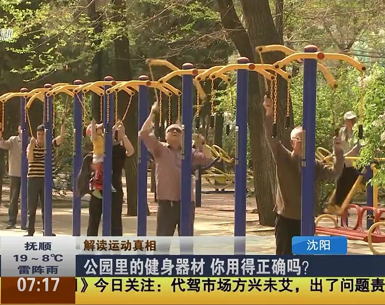 公園里的健身器材 你用得正確嗎？
