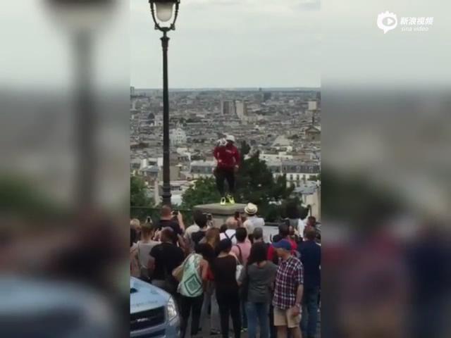 牛！黑人小哥開掛技能不斷