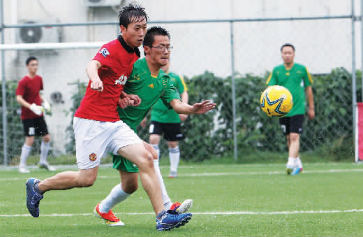 平安保險與農(nóng)大體院的這場比賽，在上半場就失去了懸念