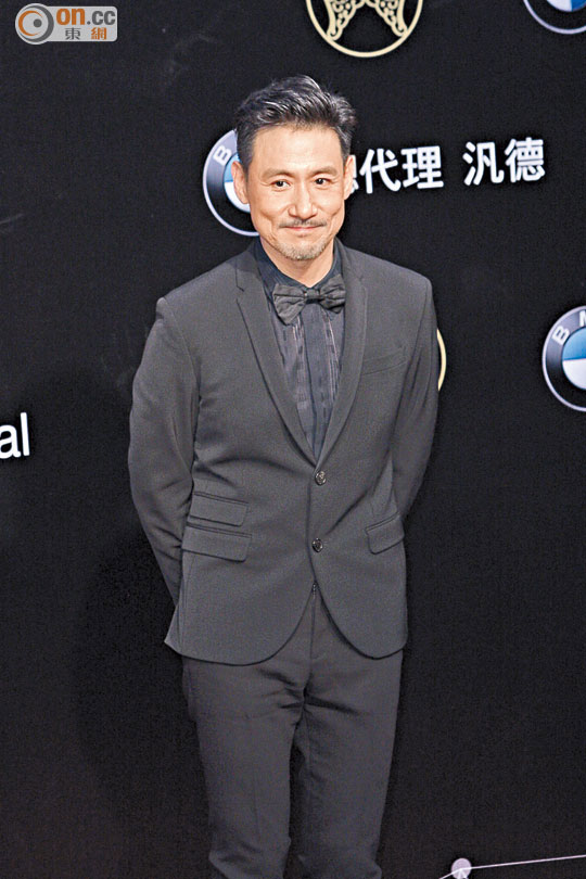 張學(xué)友排除萬難出席金曲獎(jiǎng)。